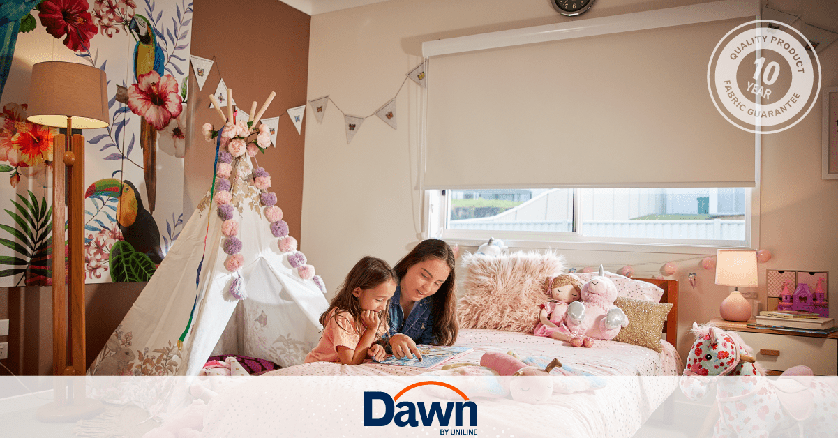 Uniline Dawn Natural Blockout Roller Blinds - EZ BLINDS