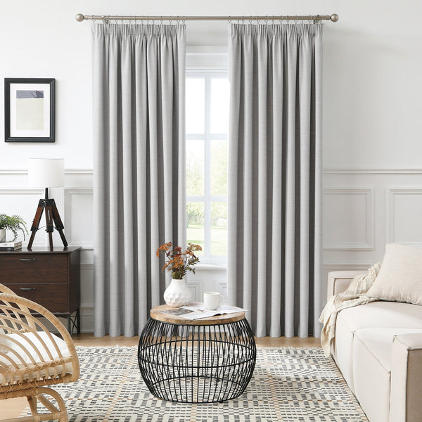 Breakaway Blockout Pencil Pleat Curtains - EZ BLINDS