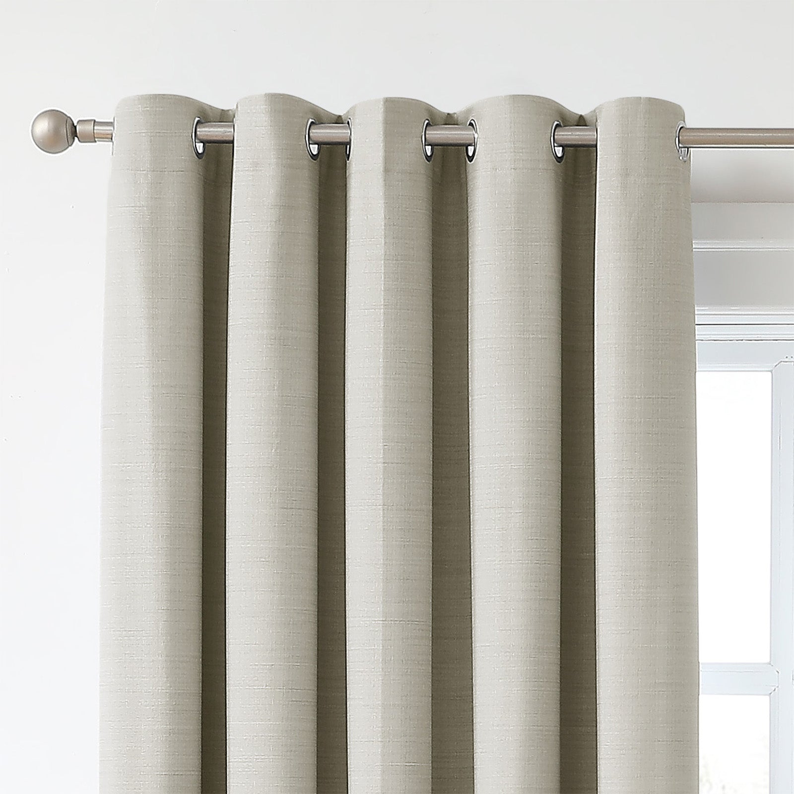 Breakaway Blockout Eyelet Curtains - EZ BLINDS