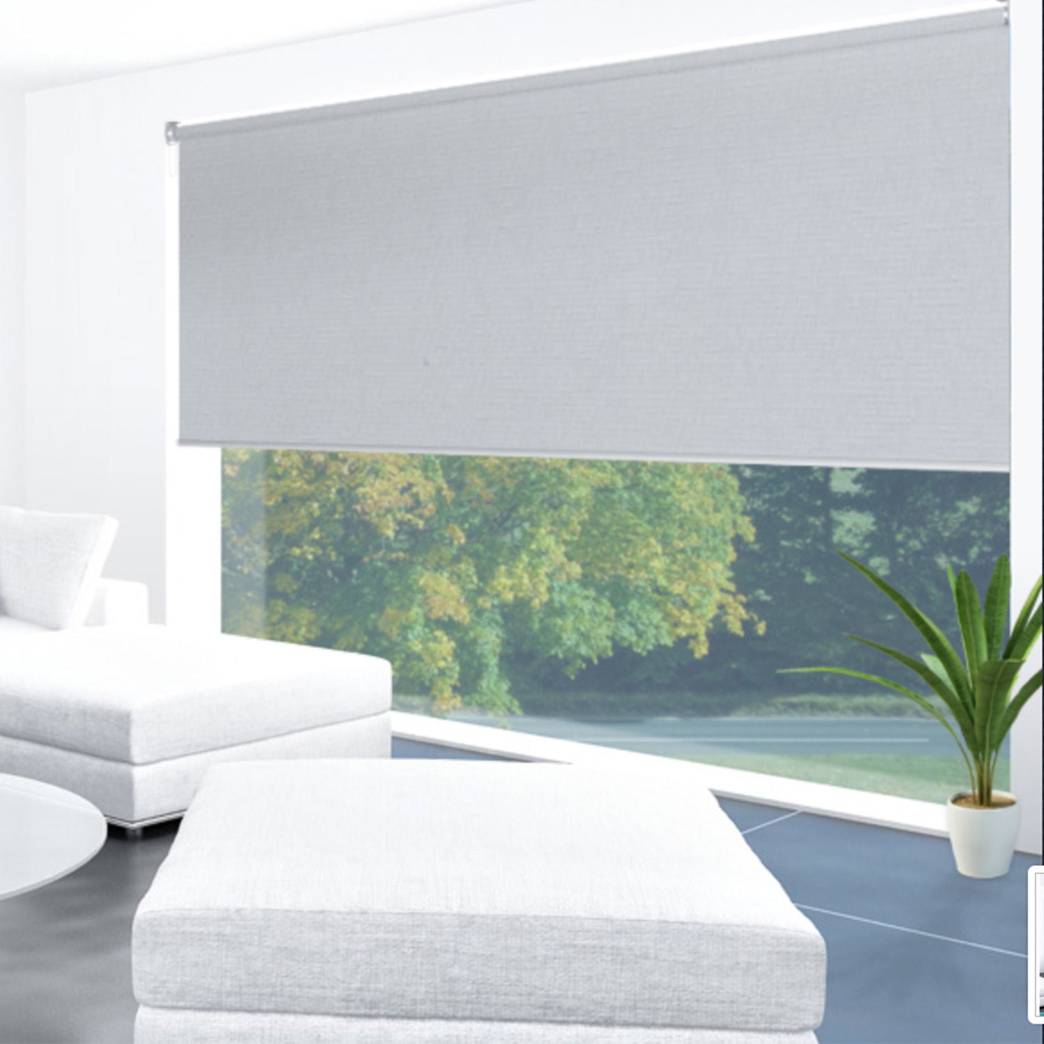 Uniline Sierra Harbour Blockout Roller Blinds - EZ BLINDS