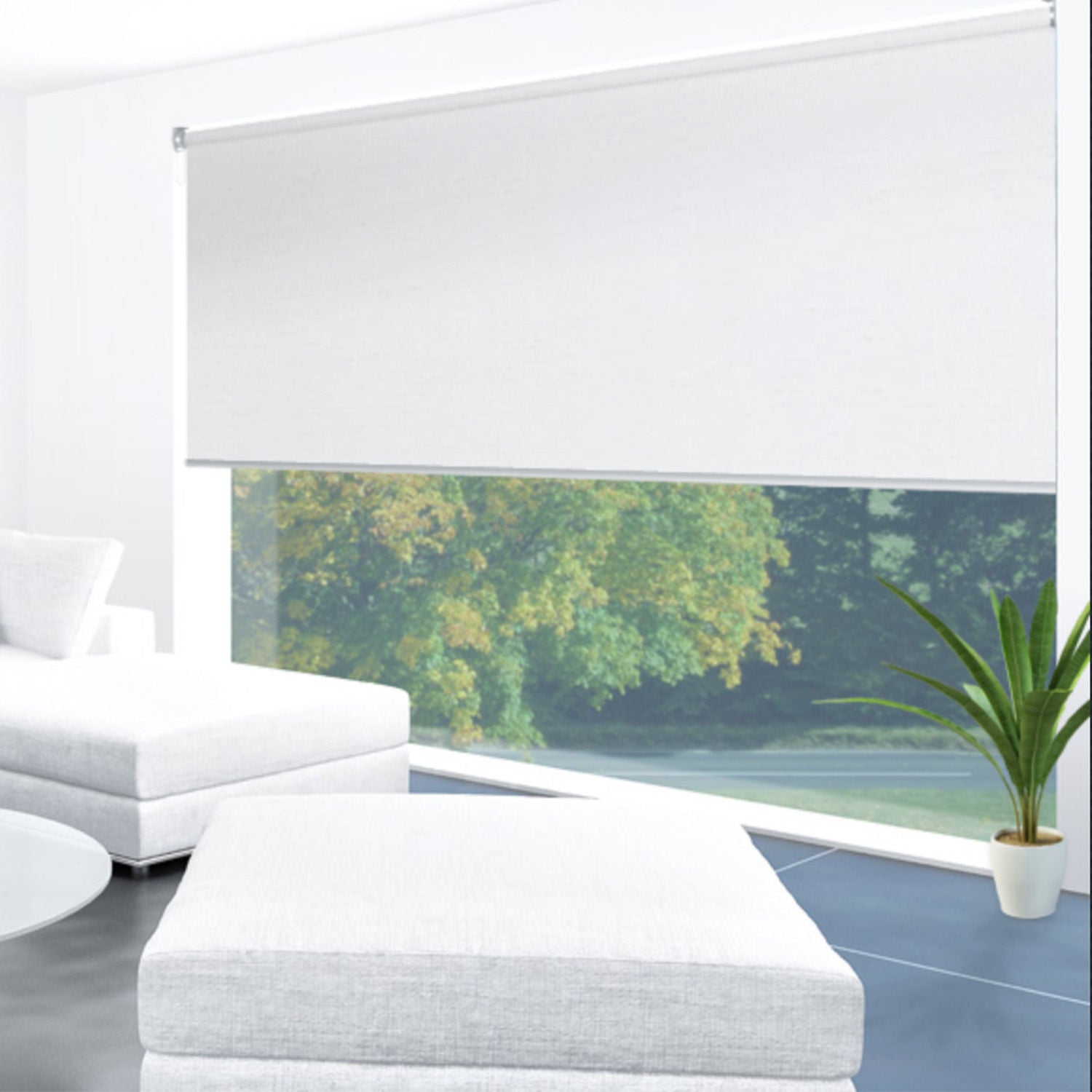 Uniline Sierra Irish Linen Blockout Roller Blinds - EZ BLINDS
