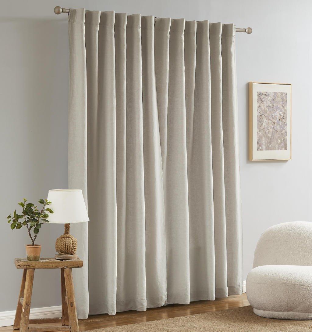 Amelie Room Darkening Concealed Tab Curtains - EZ BLINDS