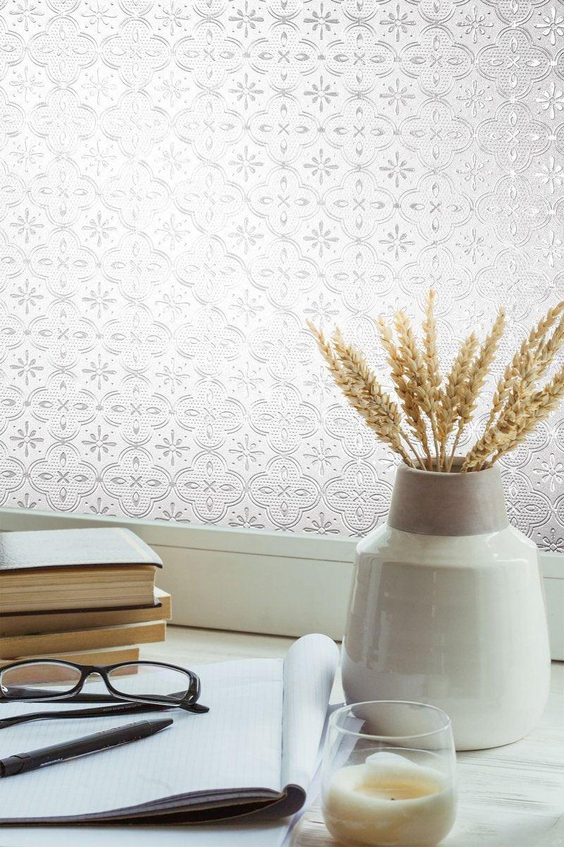 Floret (Static Window Film) - 610 x 914mm - EZ BLINDS