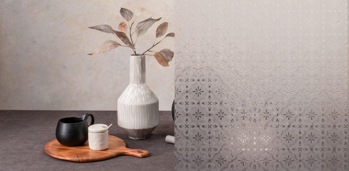 Floret (Static Window Film) - 610 x 914mm - EZ BLINDS