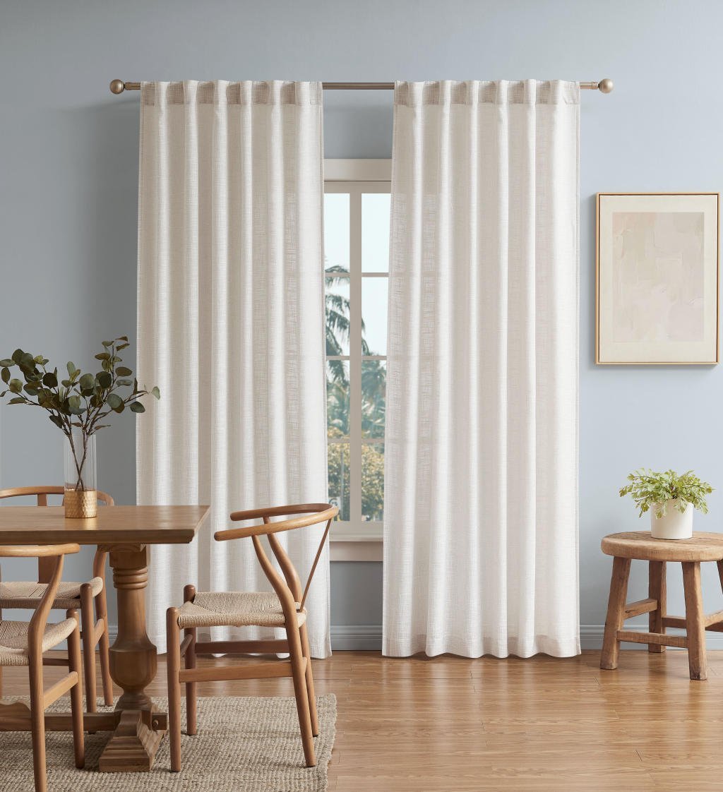 Flynn Sheer Curtains Concealed Tab - EZ BLINDS