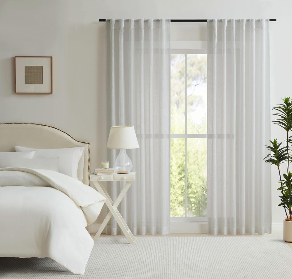 Orson Sheer Curtains Concealed Tab - EZ BLINDS