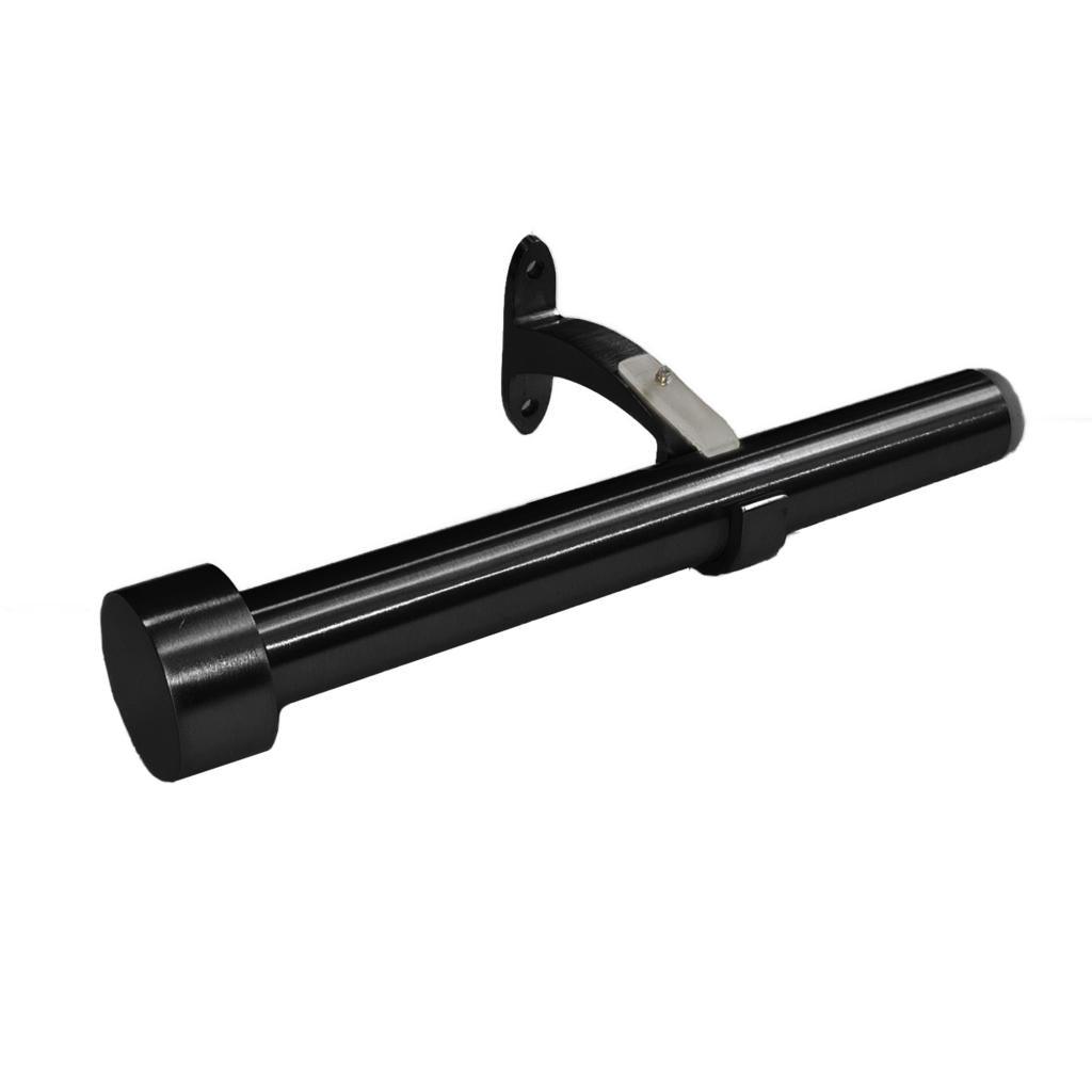 Owen Extendable Rod Set Black - EZ BLINDS